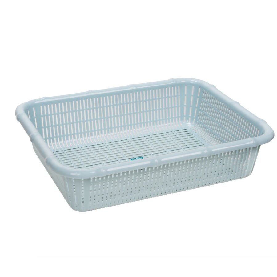 Rổ nhựa chữ nhật đốt trúc Việt Nhật - size đại