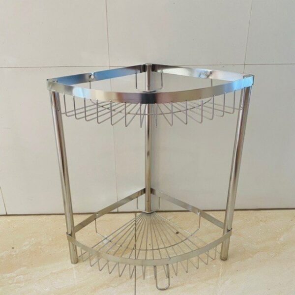 Kệ góc tam giác 2 tầng inox – khosithanhhang