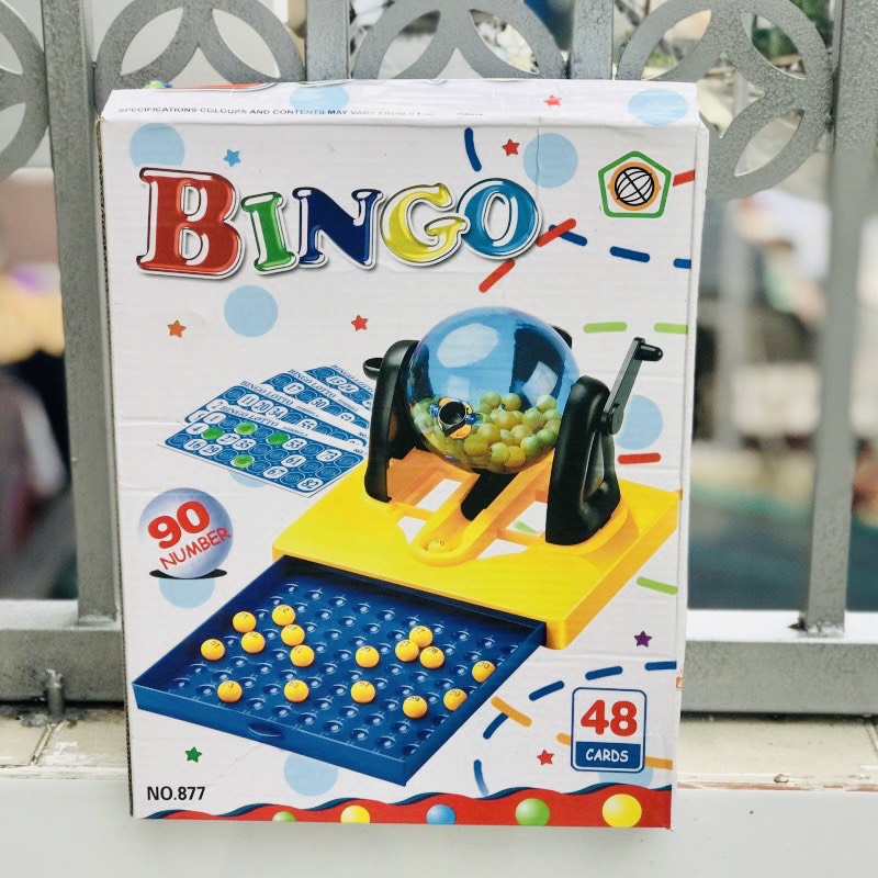 Bộ Lô Tô Bingo 90 số 48 card - Đồ chơi TẾT