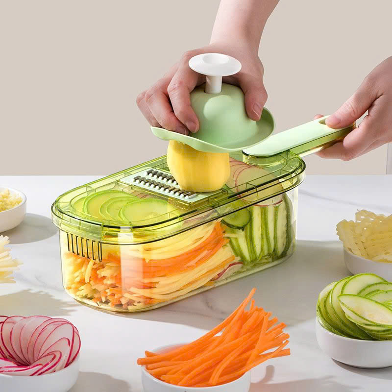 Bộ bào rau củ tiện lợi xanh lá