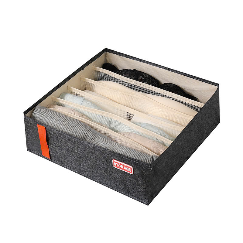 Hộp đựng đồ lót, đựng áo ngực  chia ngăn 32x32x11cm