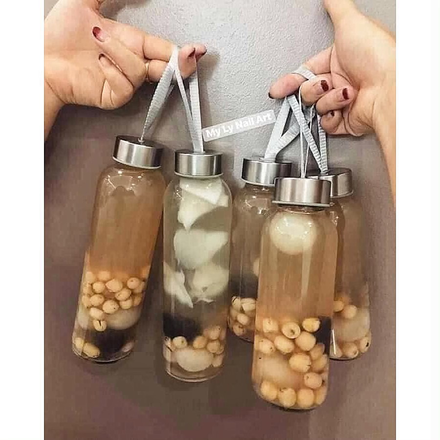 Combo 5 chai thủy tinh 500ml