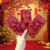 Combo 10 Bao Lì Xì Tết Gấm Hoa Cao Cấp