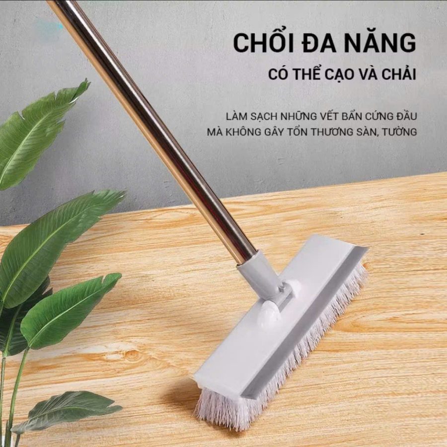 Chổi chà sàn, gạt nước 2 đầu loại xịn (V)