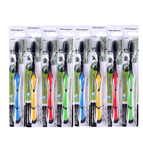 [THÙNG/800] Bàn chải đánh răng than tre