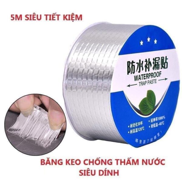 [THÙNG/24] Băng keo chống thấm 10cm