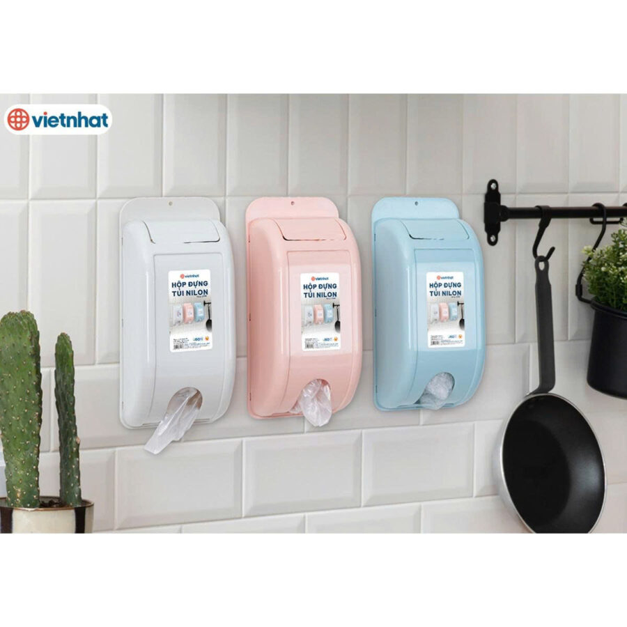 Hộp đựng túi nilon dán tường Việt Nhật