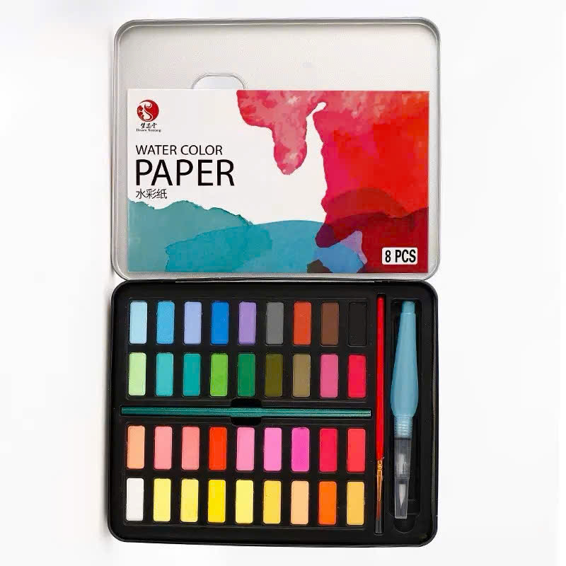 [THÙNG/40] Hộp 36 màu nước solid water