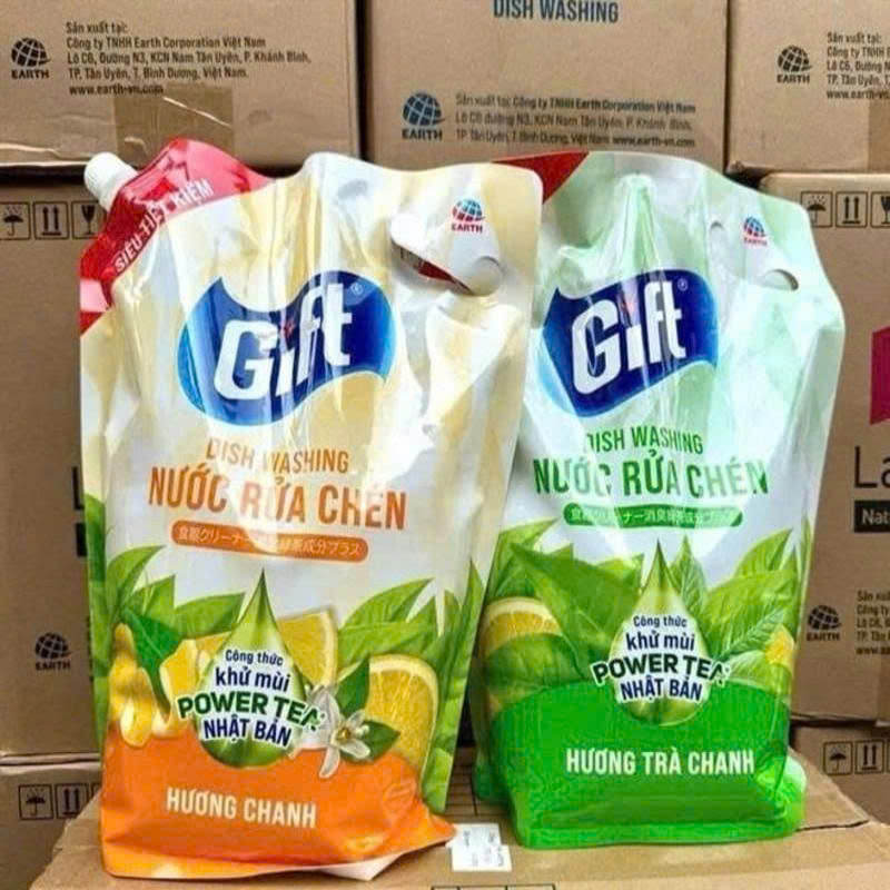 Túi Rửa Chén Gift Siêu Sạch 3,8kg (V)