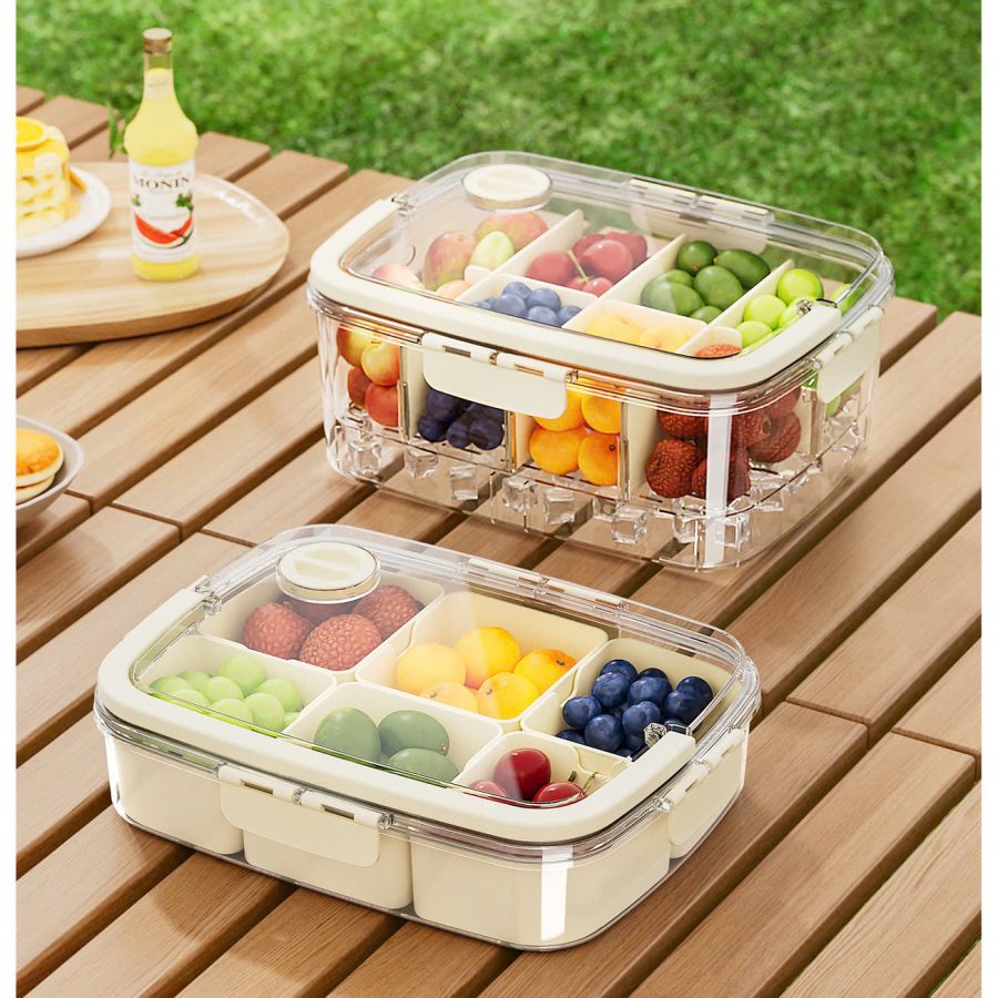 Hộp Đựng Đồ Ăn Picnic Nhiều Ngăn