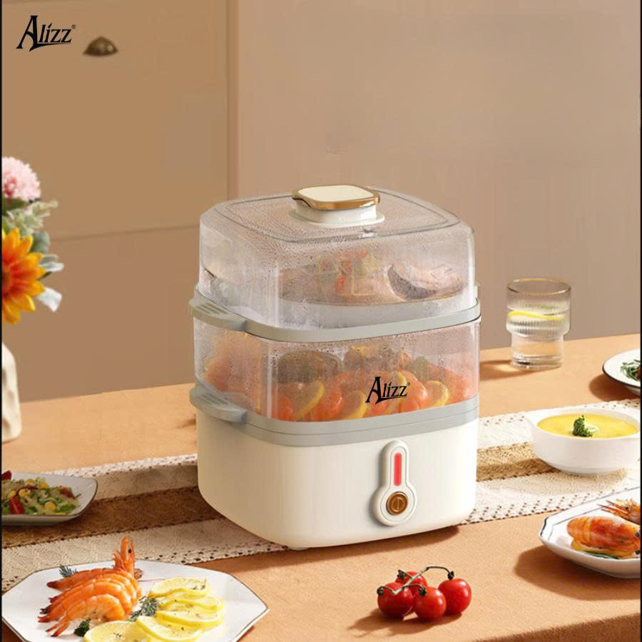 Máy hấp thực phẩm 2 tầng 300W ALIZZ