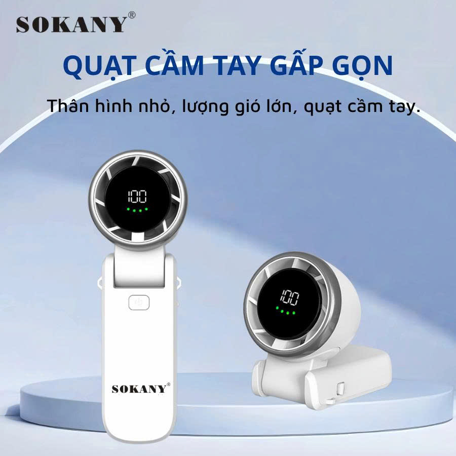 Quạt cầm tay SOKANY chính hãng