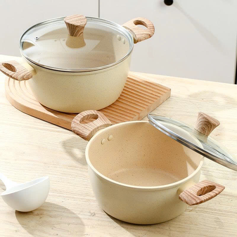 Nồi chống dính vân đá size 24cm (V)