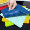 Tấm lót nồi silicon, bắt nóng silicon vuông 18x18cm (V)