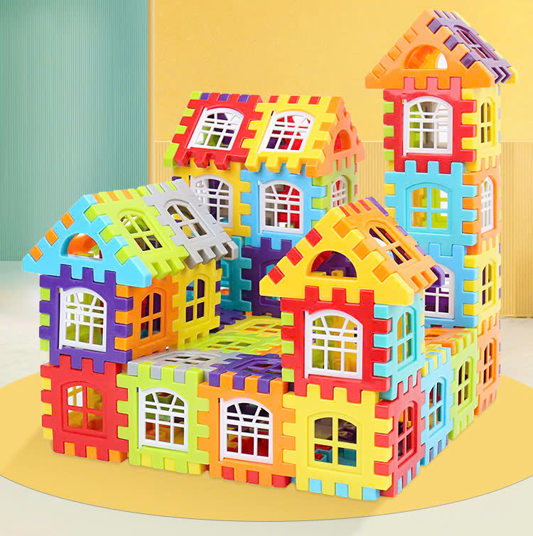 Bộ lắp ghép khối 3D - 210 chi tiết