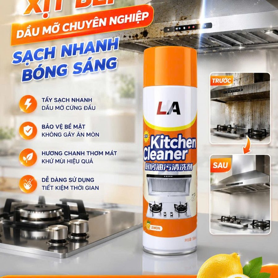 Bình xịt tẩy rửa bếp