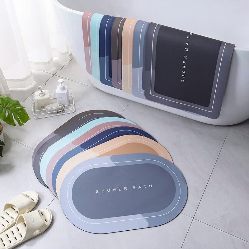 Thảm Oval Hút Nước Siêu Thấm (V)