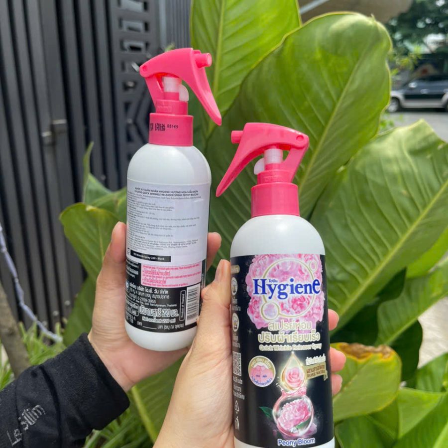 Xịt thơm vải hygiene 220ml chuẩn Thái (V)