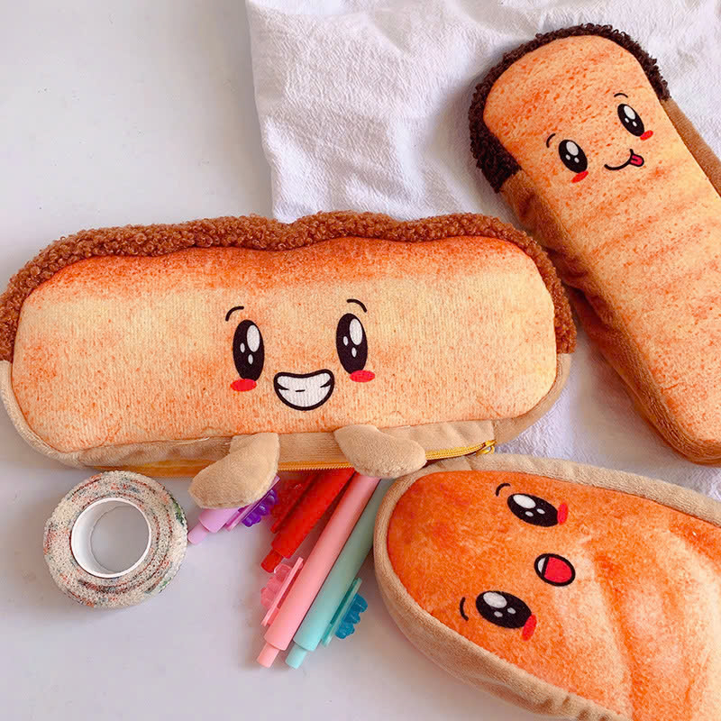 Hộp bút hình bánh mì bông siêu cute