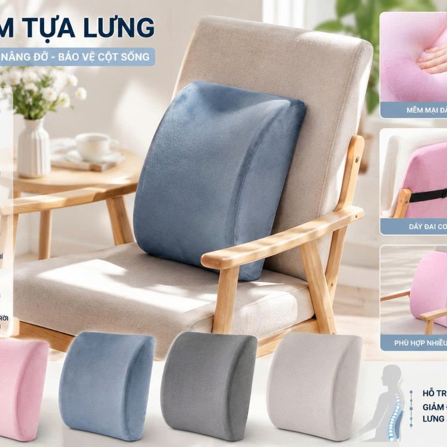 Đệm tựa lưng cao cấp