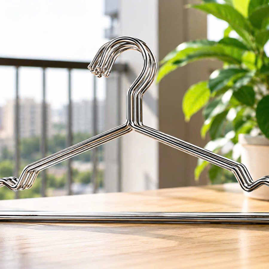 Combo 10 móc inox 42cm tiện dụng (V)