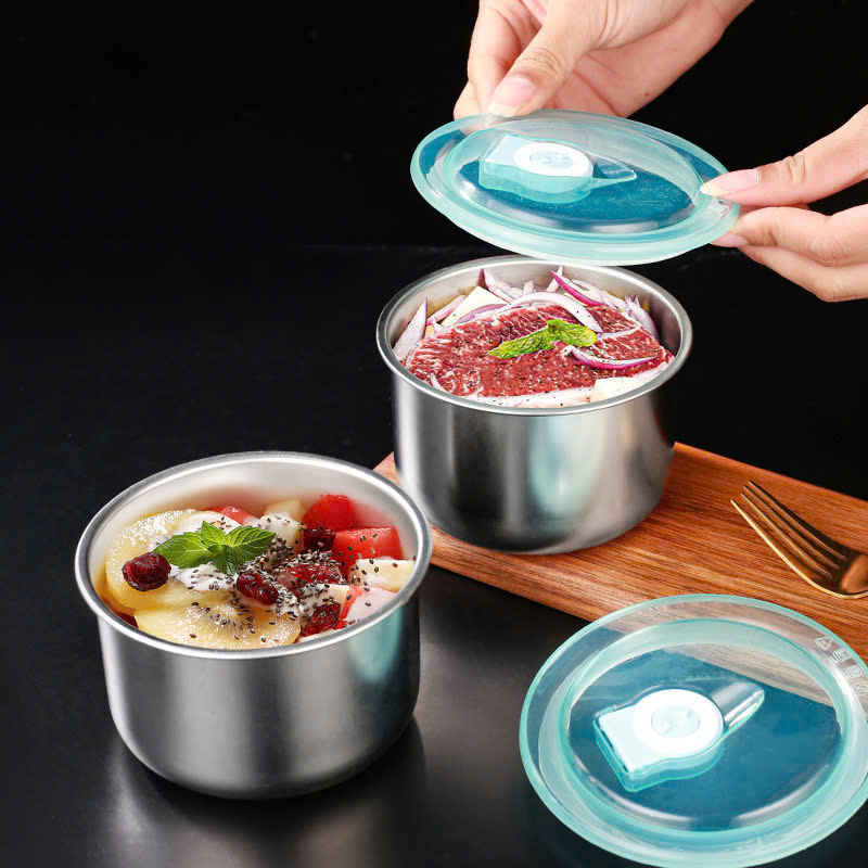Combo 10 hộp inox nắp kín (V)