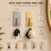 Set 6 Móc Lẻ Dính Tường Vàng