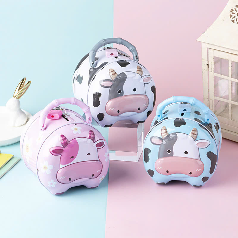 Két sắt mini hình bò sữa (V)