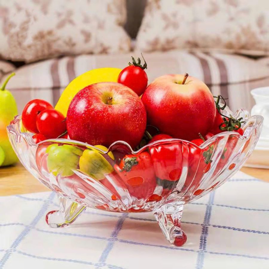 Tô thủy tinh 3 chân 23cm (V)
