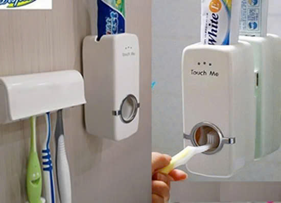 Hôp nhấn nhả kem đánh răng tự động